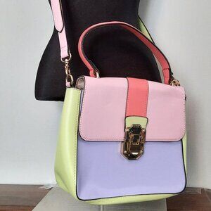 Pastel Colourblock Purse